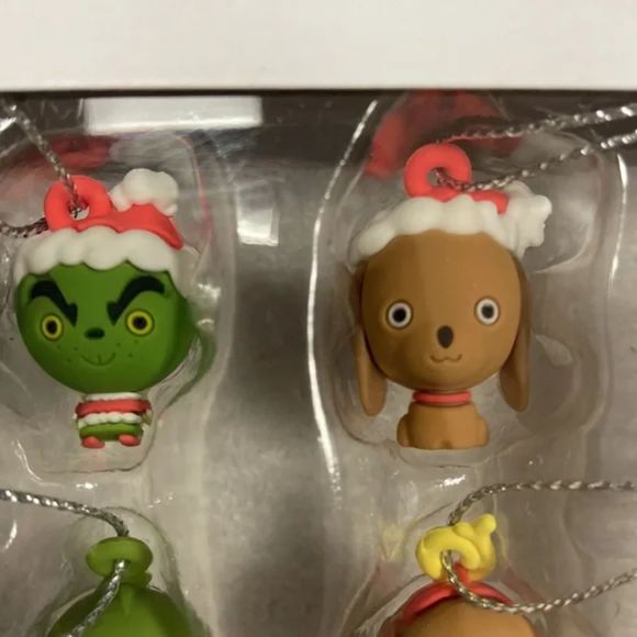 Hallmark Dr. Seuss How The Grinch Stole Christmas! Miniature Ornaments Set of 6 - Picture 8 of 11